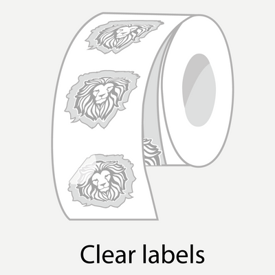 Sticker Clout- Clear Labels