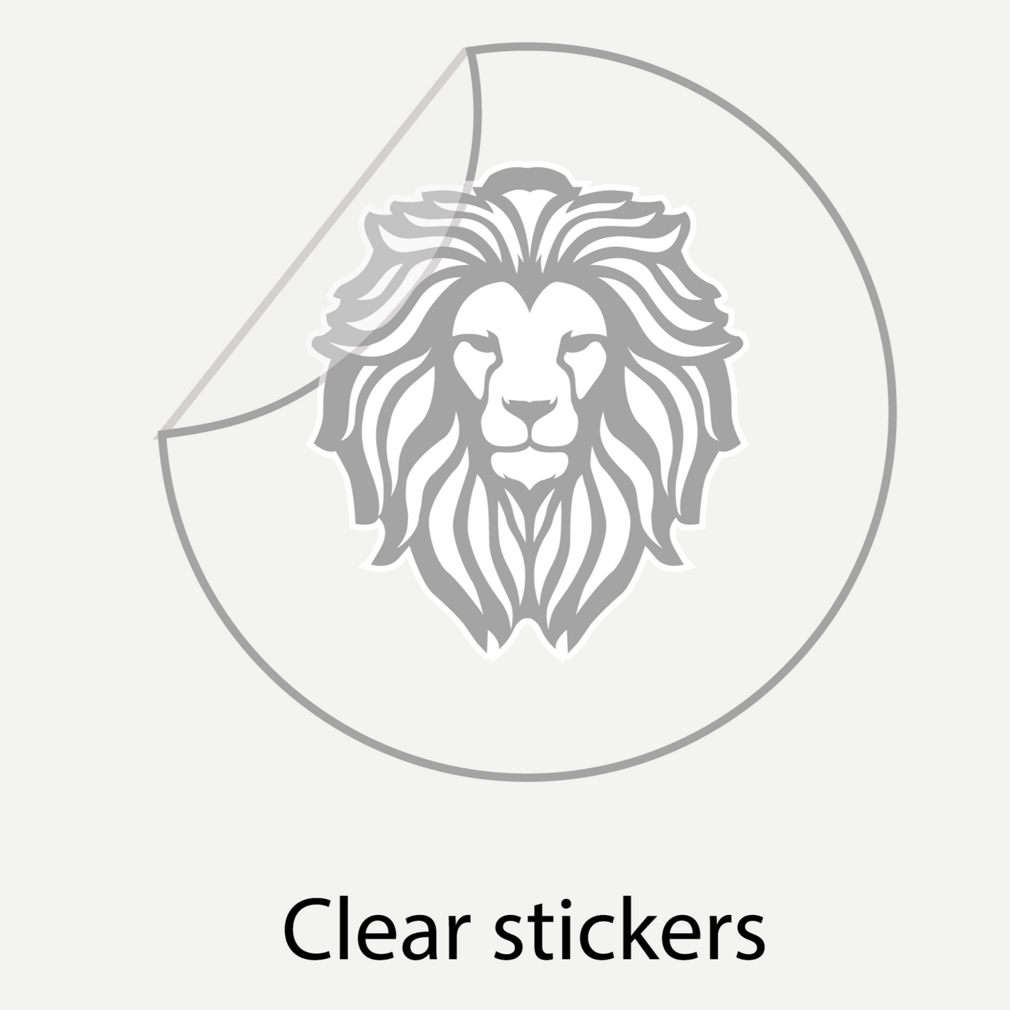 Sticker Clout- Clear Stickers