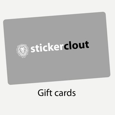 Sticker Clout- Custom GIft Cards