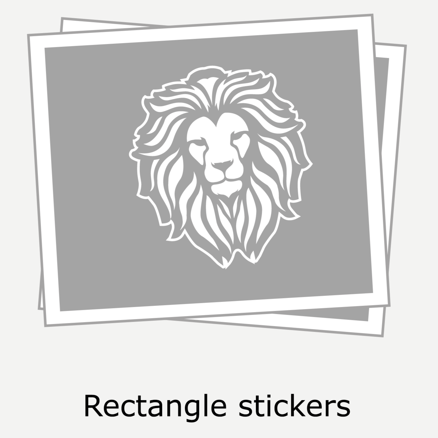 Sticker Clout- Rectangle Stickers