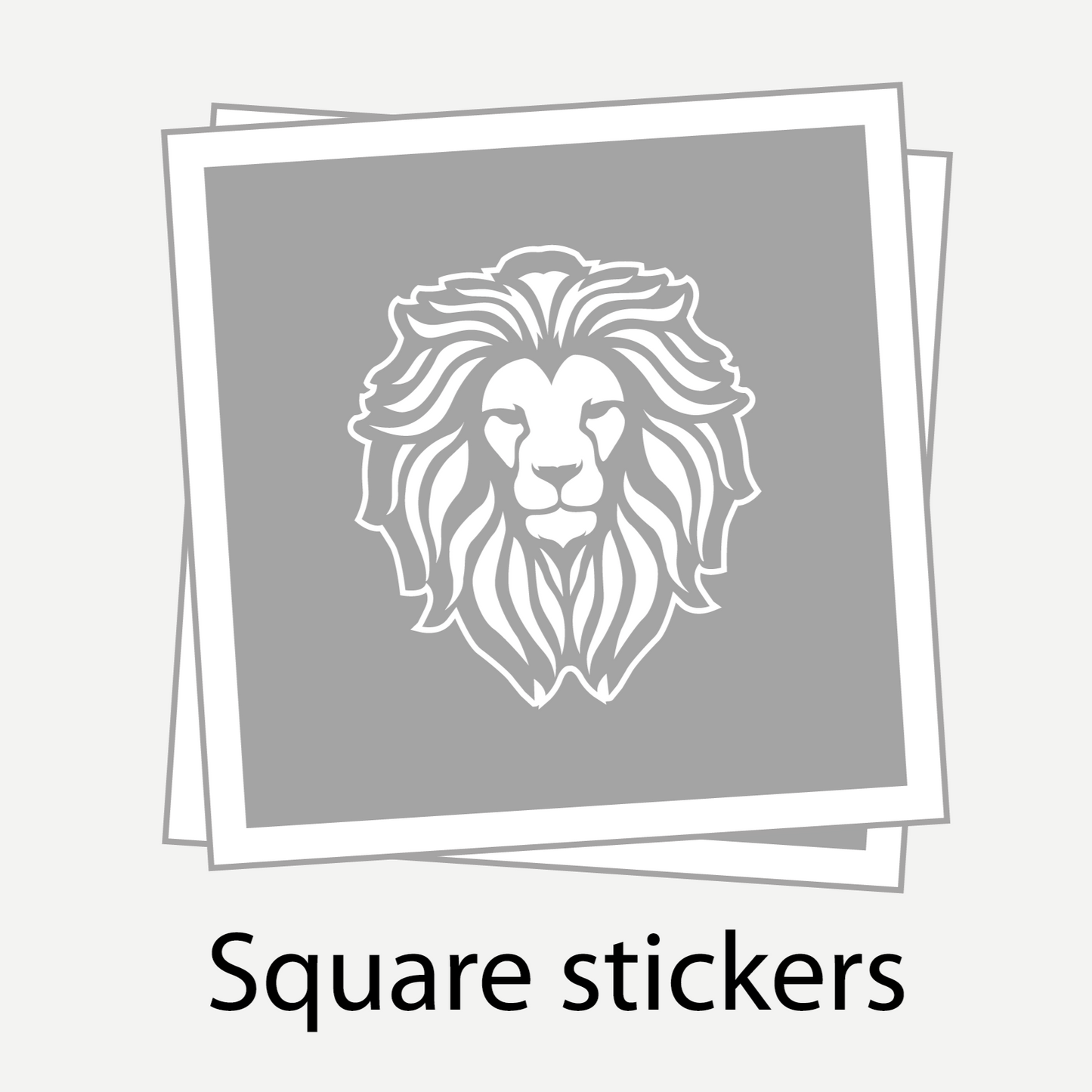 Sticker Clout- Square Stickers