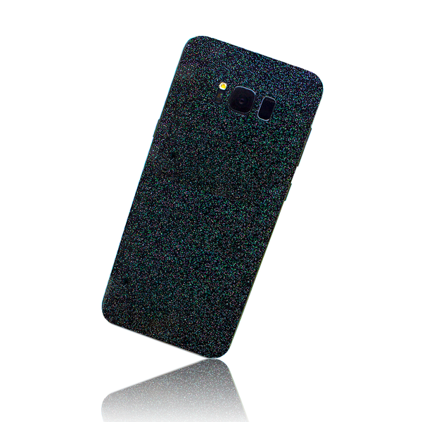 SAMSUNG GALAXY S8 PLUS SKIN - Black Glitter