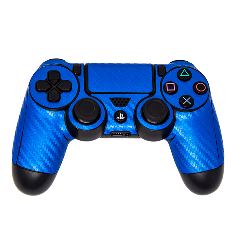 SONY PS4 CONSOLE SKIN - Blue Carbon Fiber