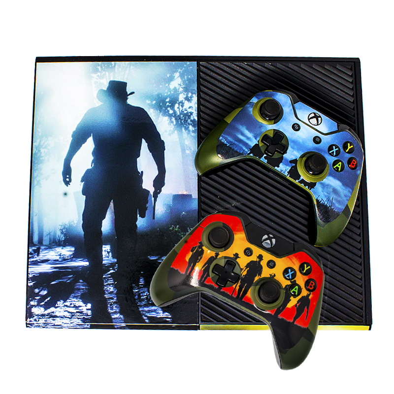 MICROSOFT XBOX ONE CONSOLE SKIN - Red Dead Redemption